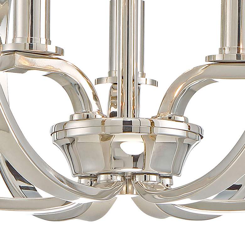 Image 3 Minka Tilbury 14" Wide 3-Light Polished Nickel Ceiling Light more views