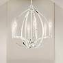 2_Minka Tilbury 24" Wide Polished Nickel 6-Light Chandelier