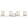 Minka Tournee 33 1/2" Wide Chrome 4-Light Bath Light