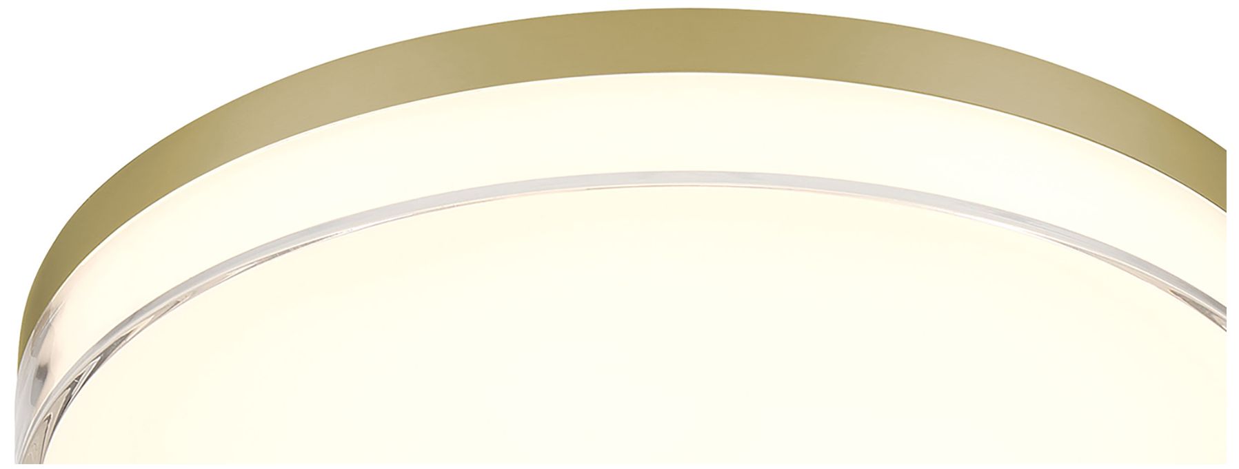 Image 5 Minka Vantage 11" Wide LED Ashen Brass Flush Mount Ceiling Light more views