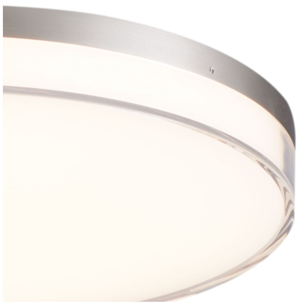 Image 2 Minka Vantage 13" Wide Brushed Nickel Metal LED Ceiling Light more views