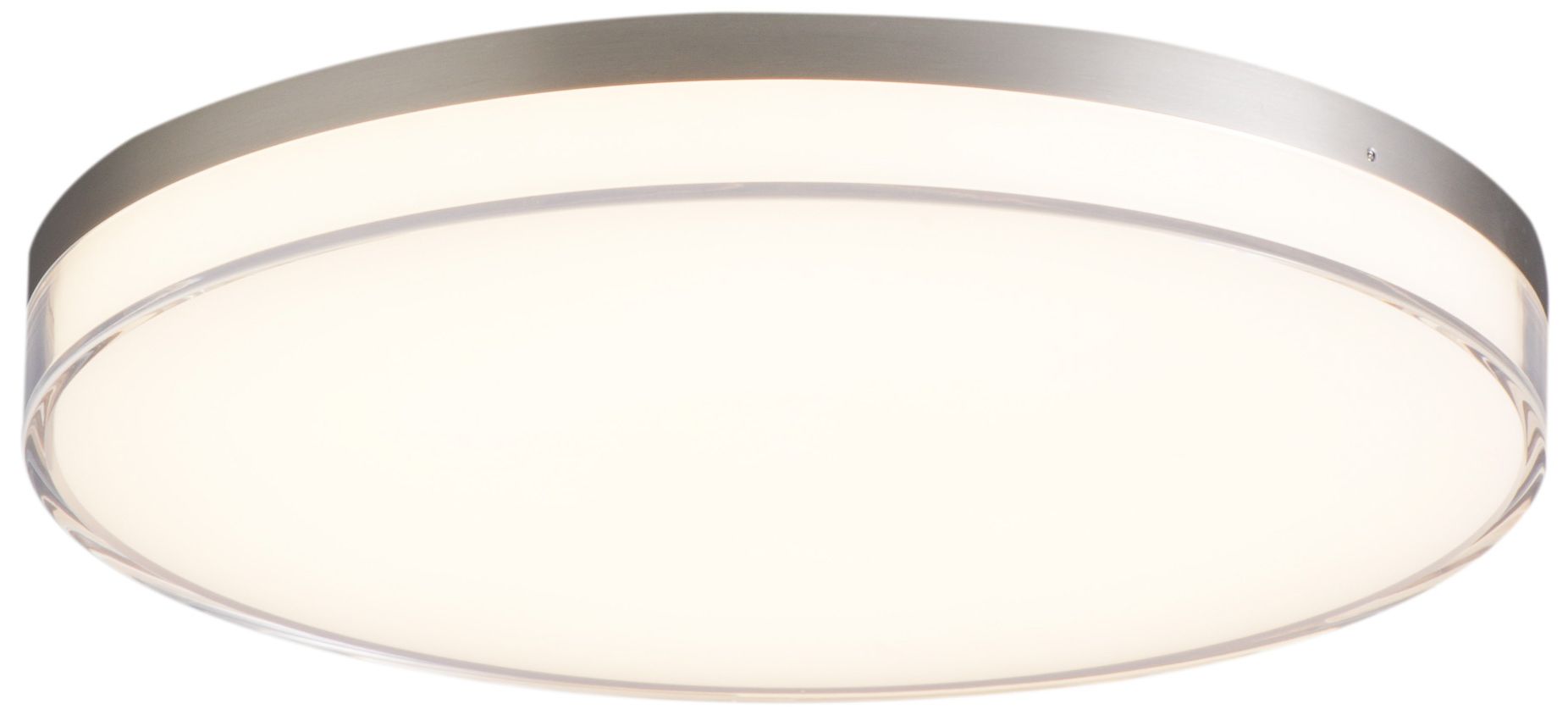 Image 5 Minka Vantage 13" Wide Brushed Nickel Metal LED Ceiling Light more views