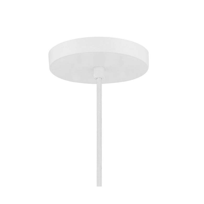 Image 3 Minka Vantage 15 1/2" Wide Modern White Dome Pendant Light more views