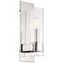 2_Minka Vernon Place 5" Wide Modern Chrome Bath Light