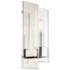 Minka Vernon Place 5" Wide Modern Chrome Bath Light