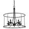 Minka Westchester County 25" Wide Sand Coal 5-Light Chandelier