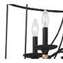 3_Minka Westchester County 25" Wide Sand Coal 5-Light Chandelier more views
