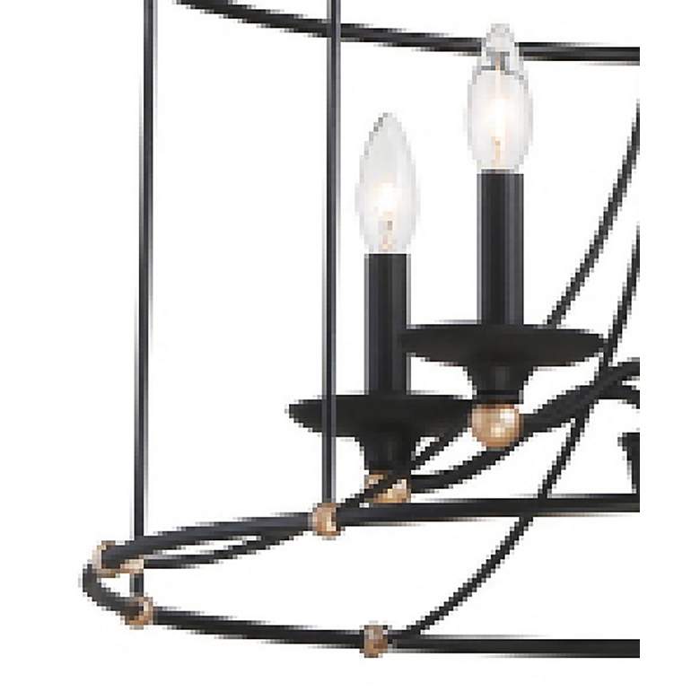 Image 4 Minka Westchester County 25" Wide Sand Coal 5-Light Chandelier more views