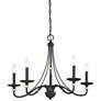 1_Minka Westchester County 28" Wide Sand Coal 5-Light Chandelier