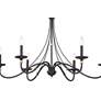 Thumbnail3 of Minka Westchester County 40" Farmhouse White Candelabra Chandelier more views