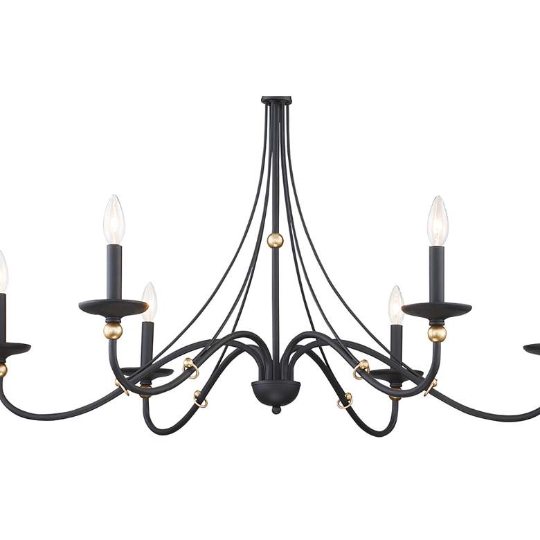 Image 4 Minka Westchester County 40" Wide Sand Coal 6-Light Chandelier more views