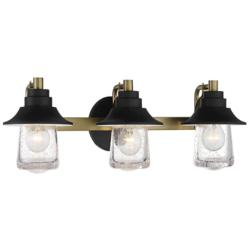 Minka Westfield Manor 24 1/2" 3-Light Industrial Bath Light