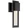 Minka Westgate 13" High 1-Light Black Finish Modern Outdoor Wall Mount