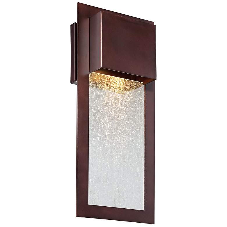 Image 1 Minka Westgate 15 3/4 inch High Bronze Outdoor Wall Sconce