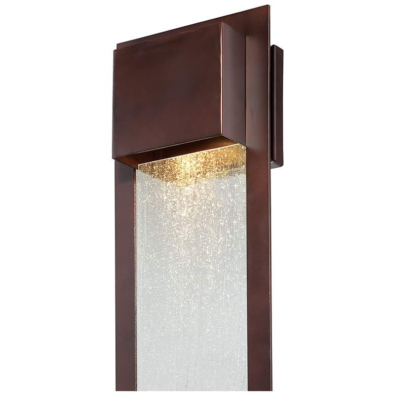 Image 2 Minka Westgate 15 3/4" High Bronze Outdoor Wall Sconce more views