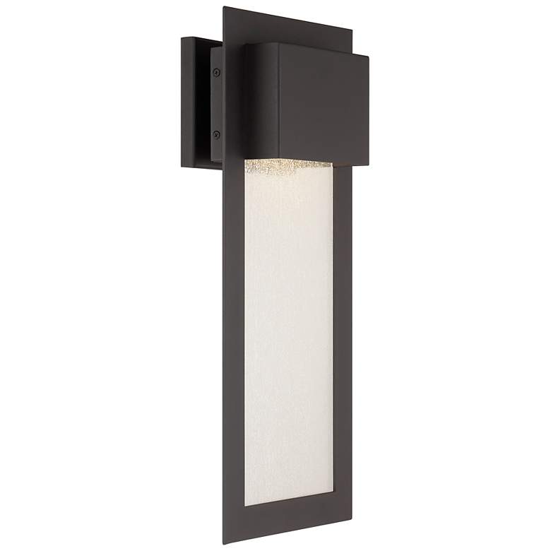 Image 1 Minka Westgate 20" High Sand Coal Outdoor LED Wall Light