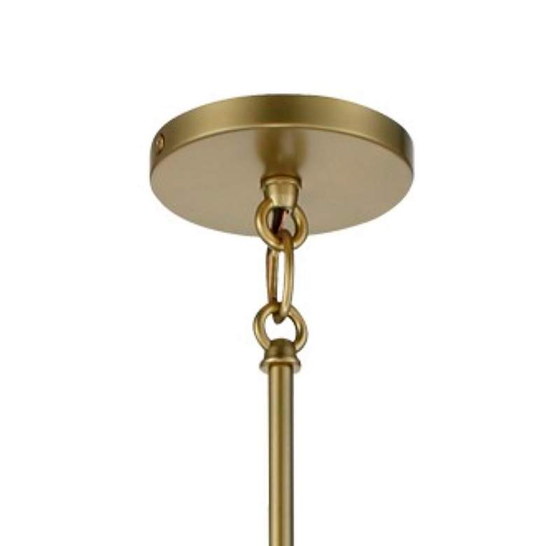 Image 5 Minka Windward Passage 14 1/2" Brass and Natural Rope 4-Light Pendant more views