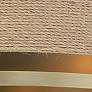 3_Minka Windward Passage 20 1/2 Soft Brass and Natural Rope Ceiling Light more views