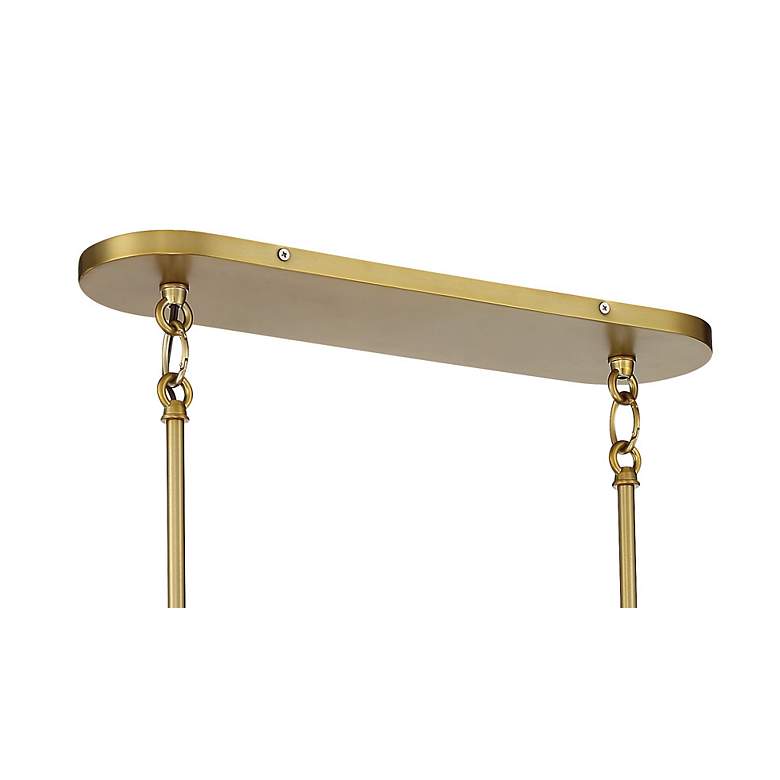 Image 4 Minka Windward Passage 44" Wide Soft Brass 8-Light Island Chandelier more views