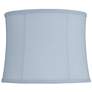 Minna Blue Softback Drum Lamp Shade 12x13x10 (Washer)