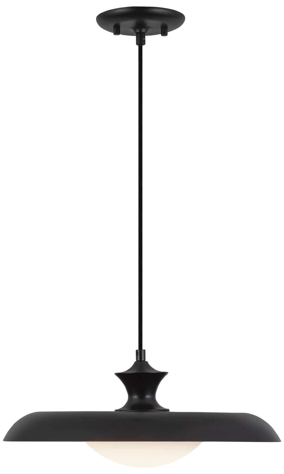 Image 2 Minori 15-in Black Pendant