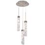 Thumbnail2 of Minx 11 3/4" Wide Antique Nickel 3-Light LED Mini Pendant