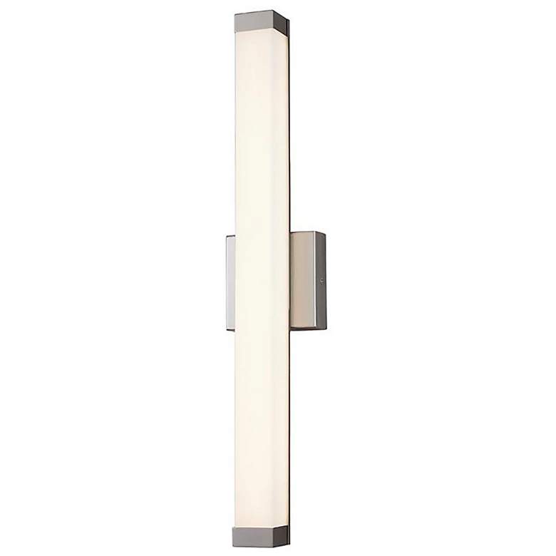 Image 2 Mio 25.5"W ADA Brushed Nickel Linear LED Bath Light With Opal Acrylic more views