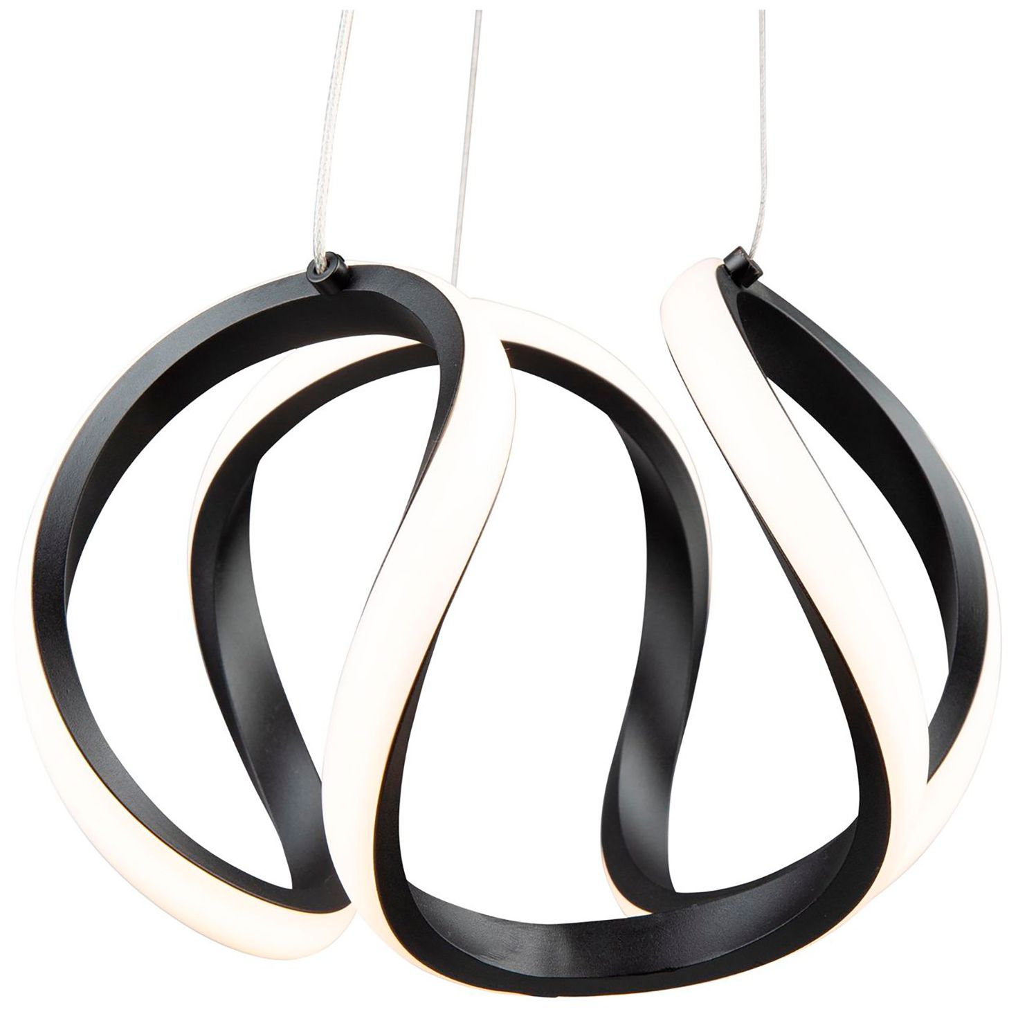 Image 6 Mira 15W LED Pendant Black more views
