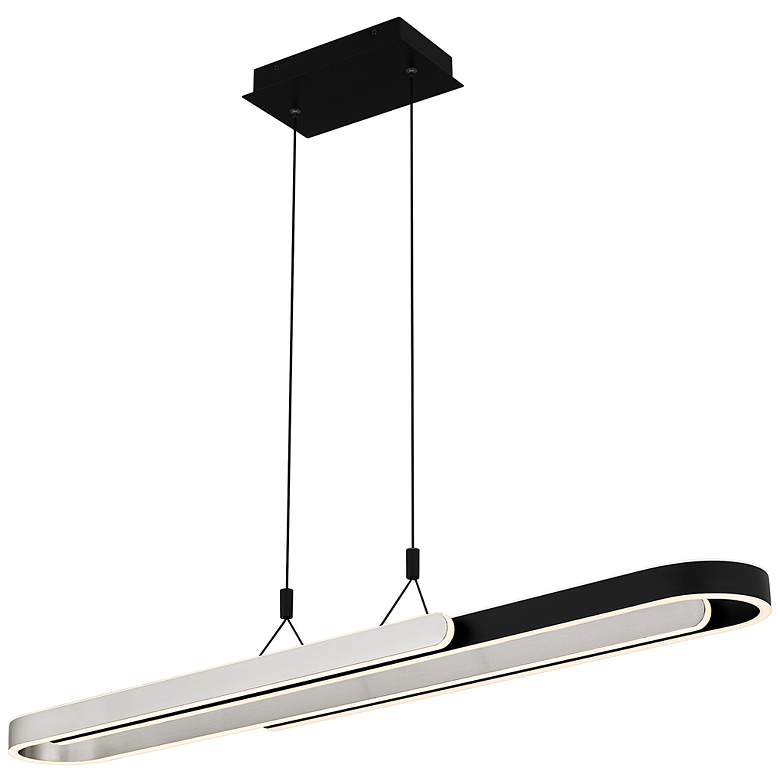 Image 2 Mira Integrated LED Matte Black Island Light