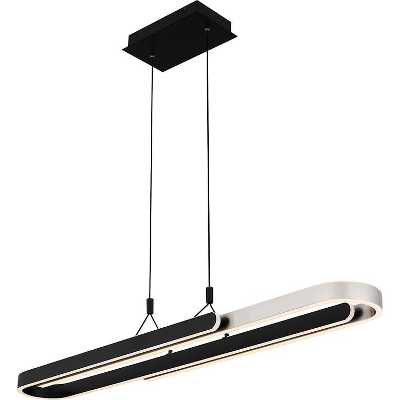 Image 5 Mira Integrated LED Matte Black Island Light more views