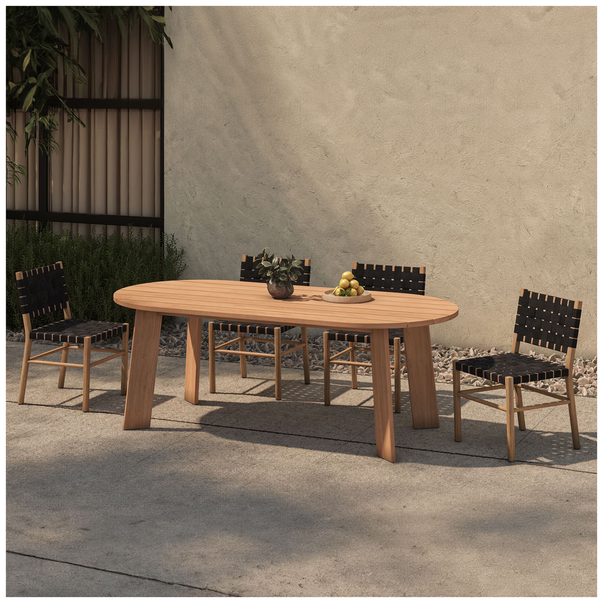 Image 5 Mira Outdoor Dining Chair Black more views