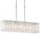 Mirabell 34" Crystal LED Kitchen Island Pendant by Inspire Me Home