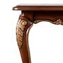 3_Mirabella 48" Wide Cherry Cabriole Legs Coffee Table more views