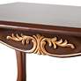 4_Mirabella 48" Wide Cherry Cabriole Legs Coffee Table more views