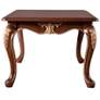Mirabella 48" Wide Cherry Cabriole Legs Coffee Table
