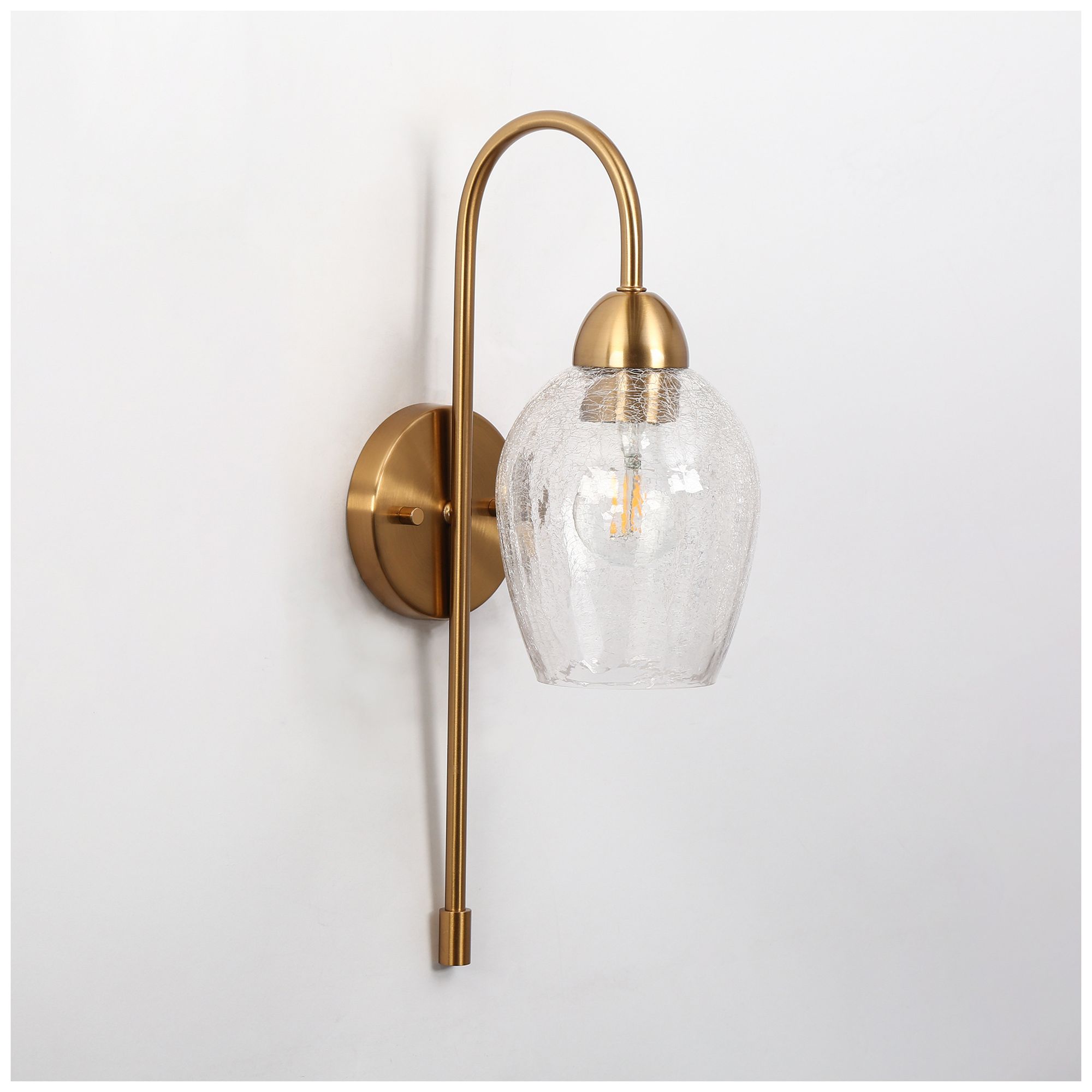Image 3 Mirabellisation 1-Light Gold Glass Wall Sconces - Made to Order more views
