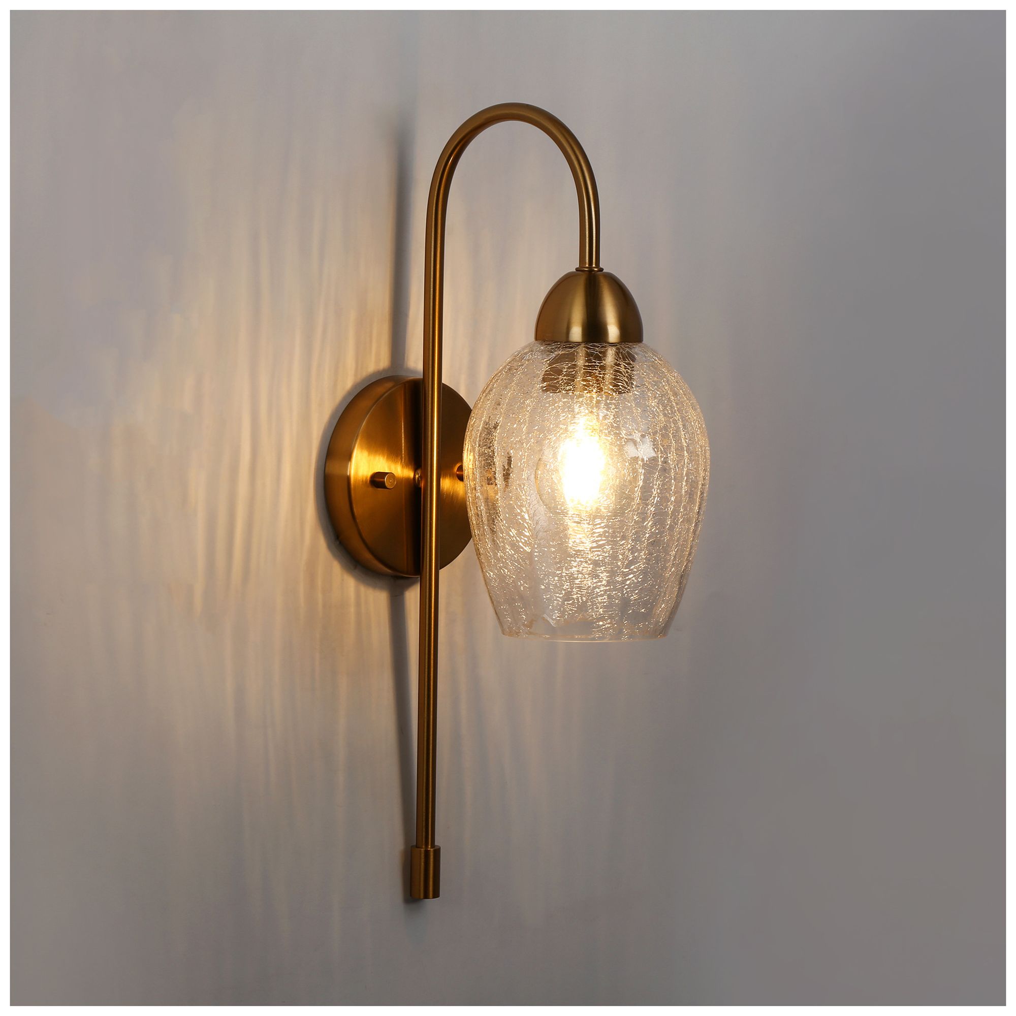 Image 4 Mirabellisation 1-Light Gold Glass Wall Sconces - Made to Order more views