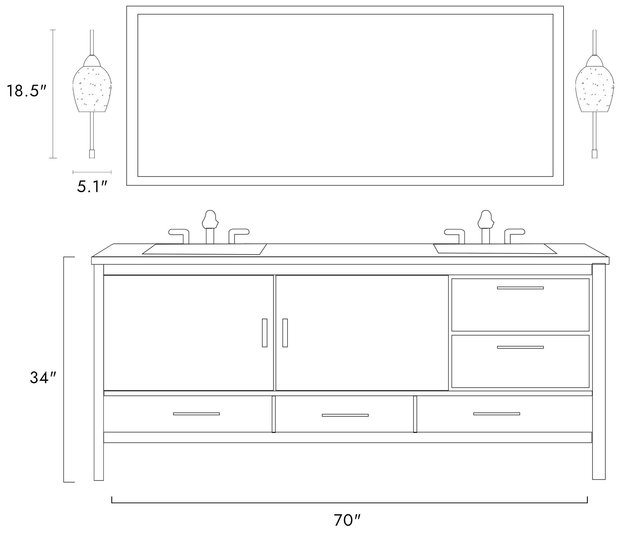 Mirabellisation 1-Light Gold Glass Wall Sconces