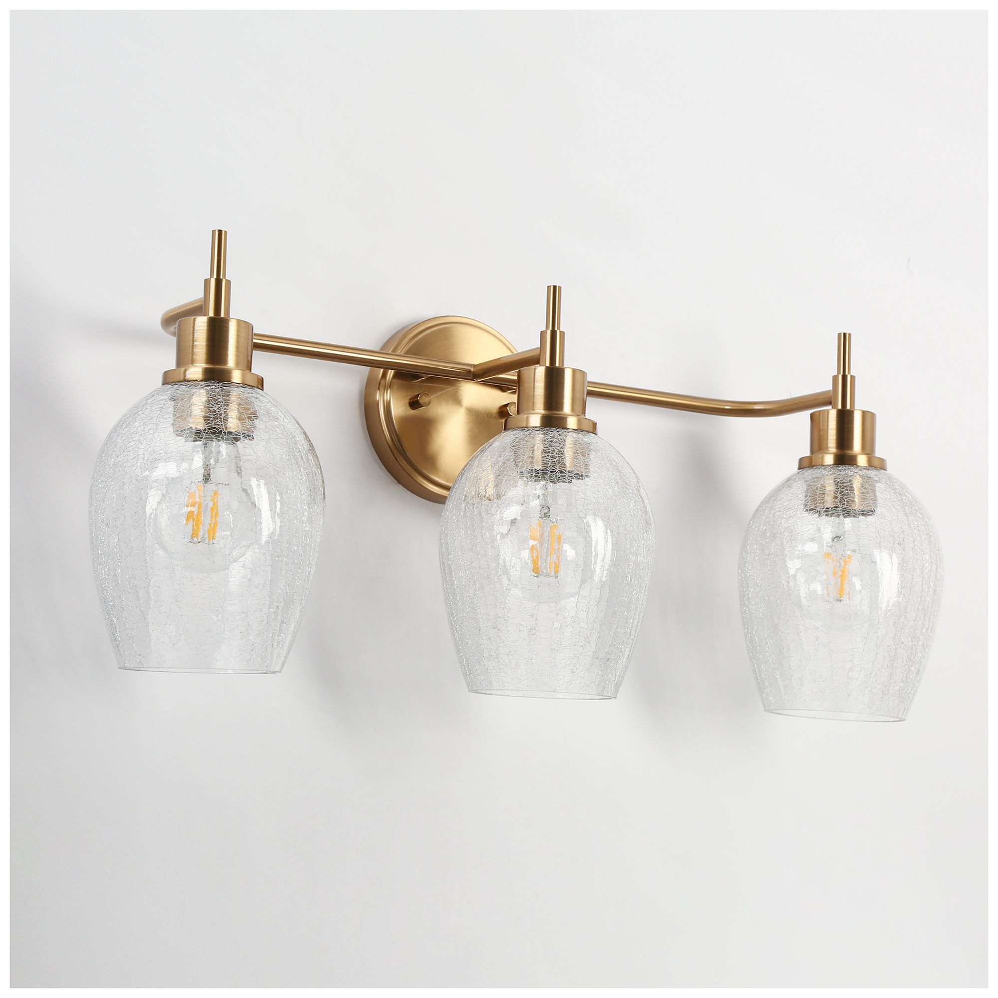 Image 3 Mirabellisation 3-Light Gold Vanity Bath Lights - Made to Order more views