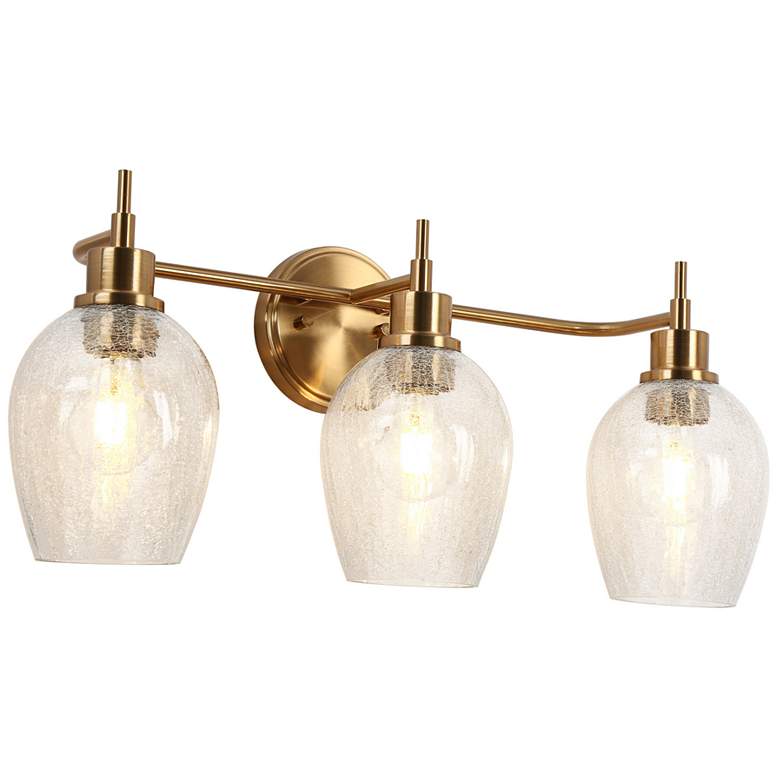 Image 1 Mirabellisation 3-Light Gold Vanity Bath Lights
