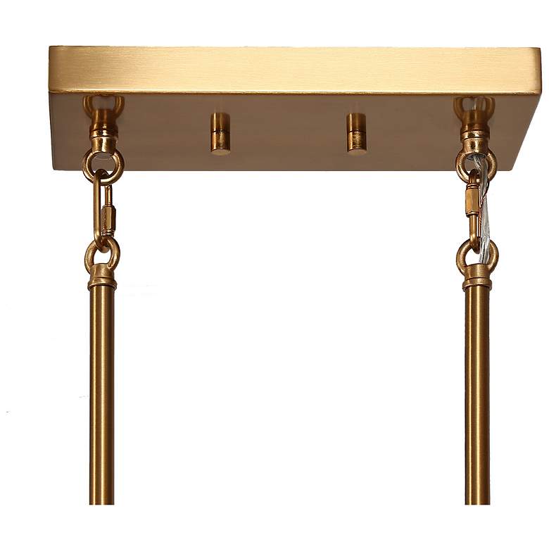 Image 3 Mirabellisation 8-Light Gold Glass Island Chandelier more views