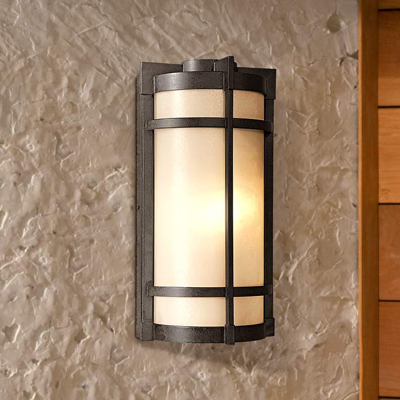 Image 1 Mirador 17" French Bronze Finish Outdoor Wall Light