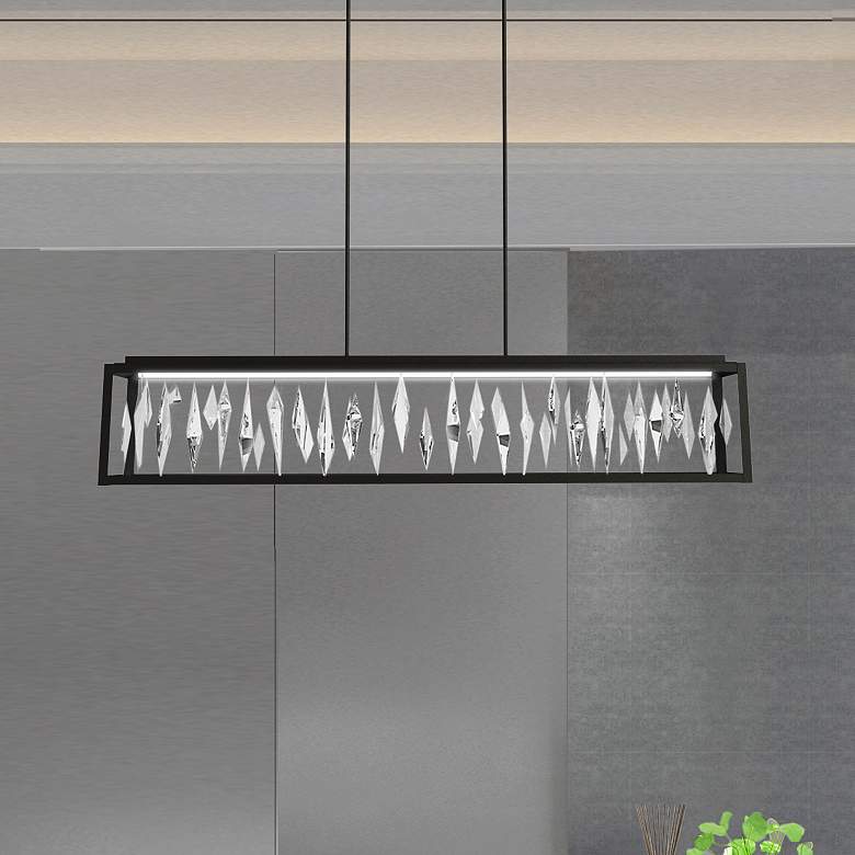 Image 1 Mirage 1 Light LED Linear Pendant