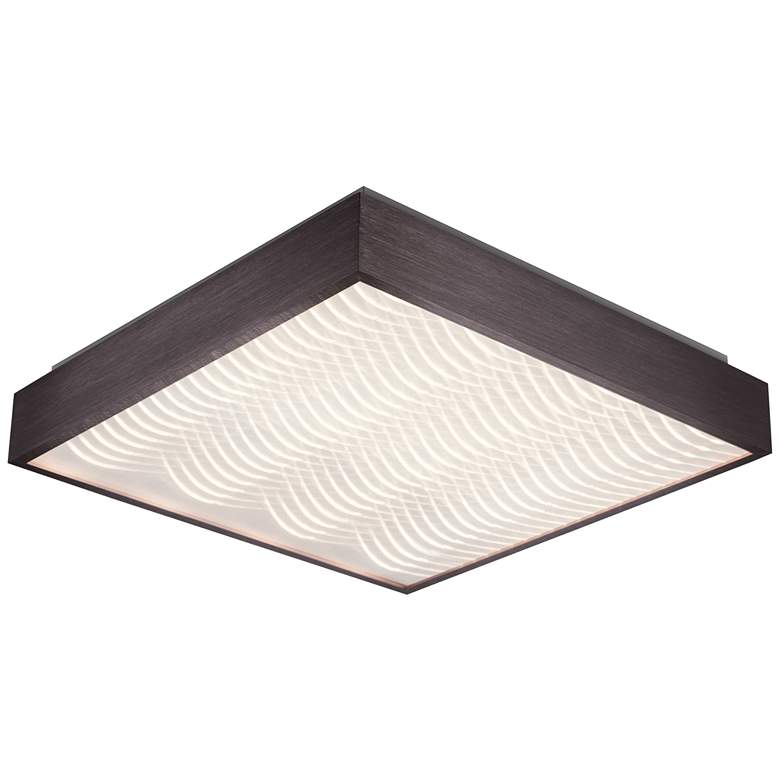 Image 1 Mirage 11.8" Deep Taupe Flush Mount