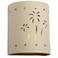 Mirage-Flats-10-inch-high-ceramic-cottonwood-palm-tree-w/holes-up/down-LED