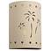 Mirage-Flats-13-inch-high-ceramic-cotton-wood-palm-tree-w/holes-up/down-LED