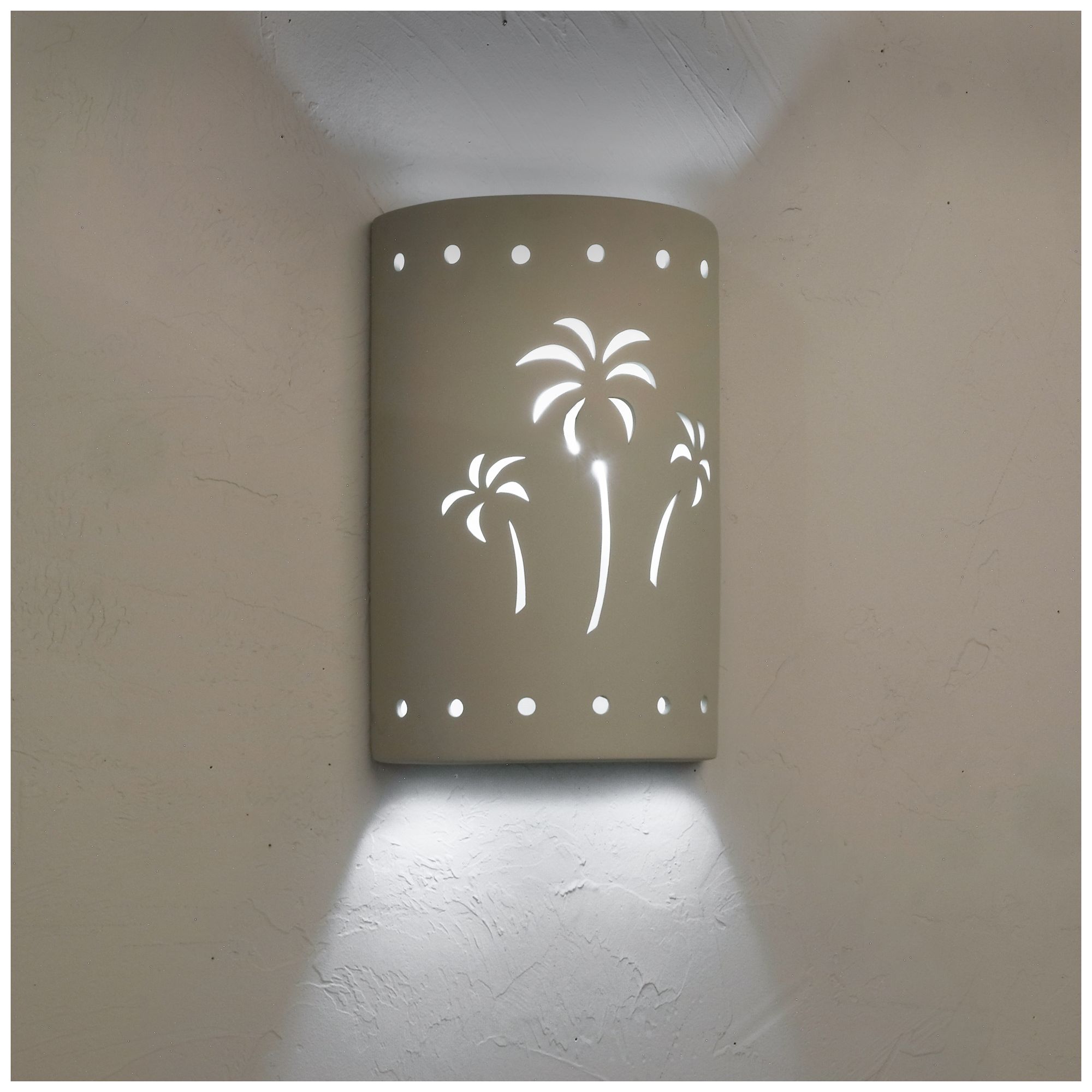 Image 2 mirage-flats-15-high-ceramic-cottonwood-slim-palm-tree-with-LED-set-of-2 more views