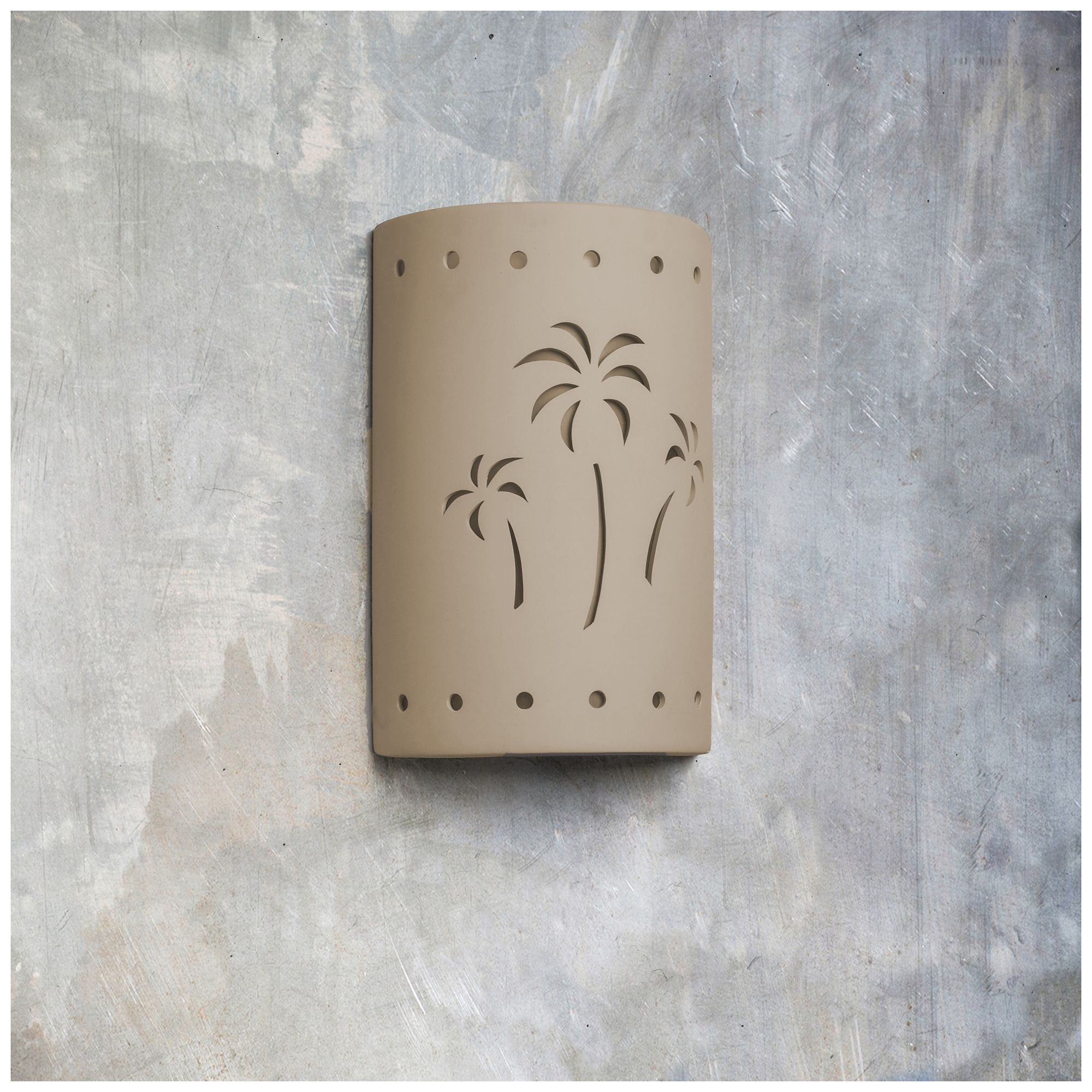 Image 3 mirage-flats-15-high-ceramic-cottonwood-slim-palm-tree-with-LED-set-of-2 more views