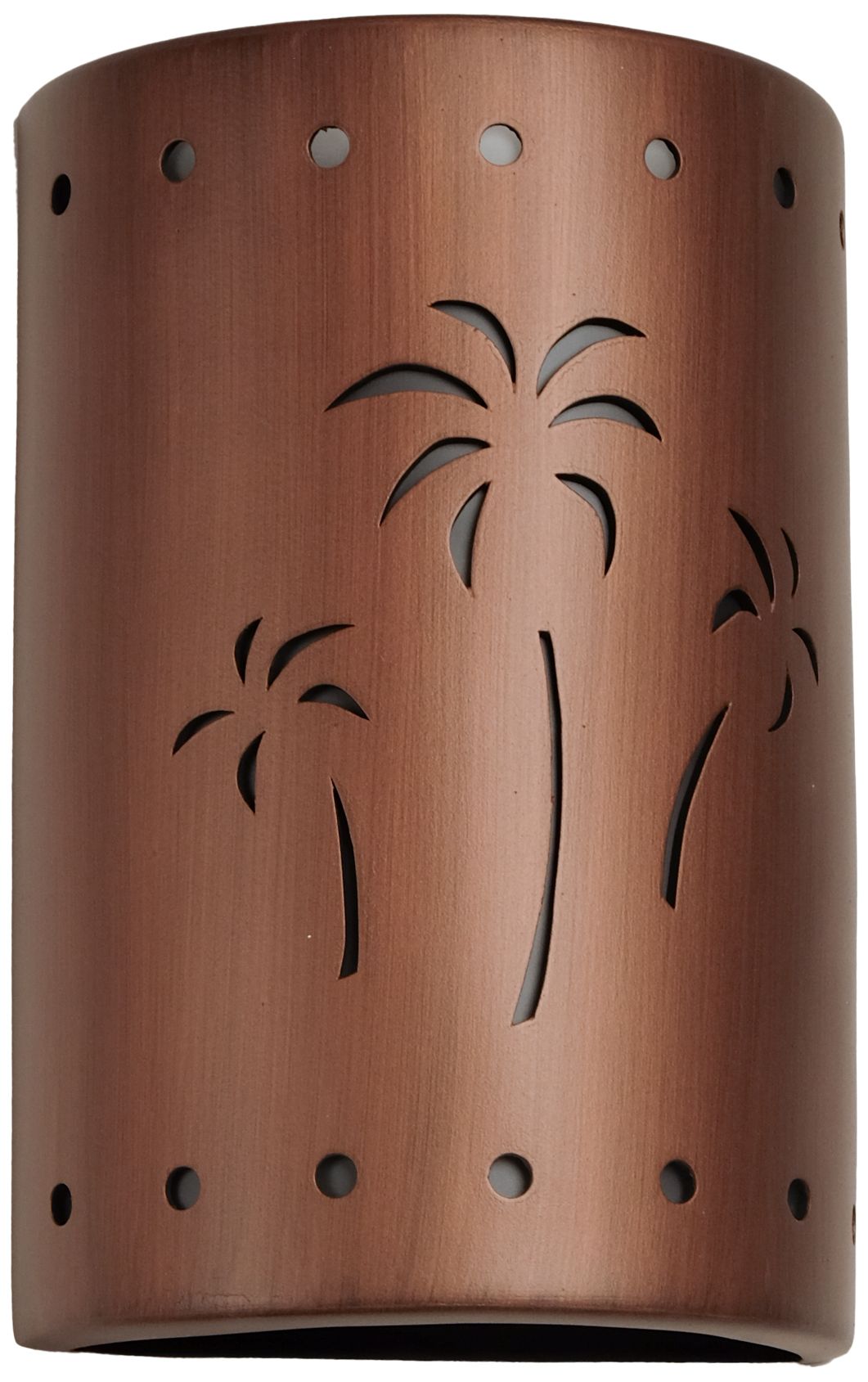 Mirage-flats-15-inch-high-ceramic-copper-up/down-LED-outdoor-wall-light