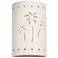 Mirage-flats-15-inch-high-ceramic-paintable-white-up/down-LED-outdoor-wall